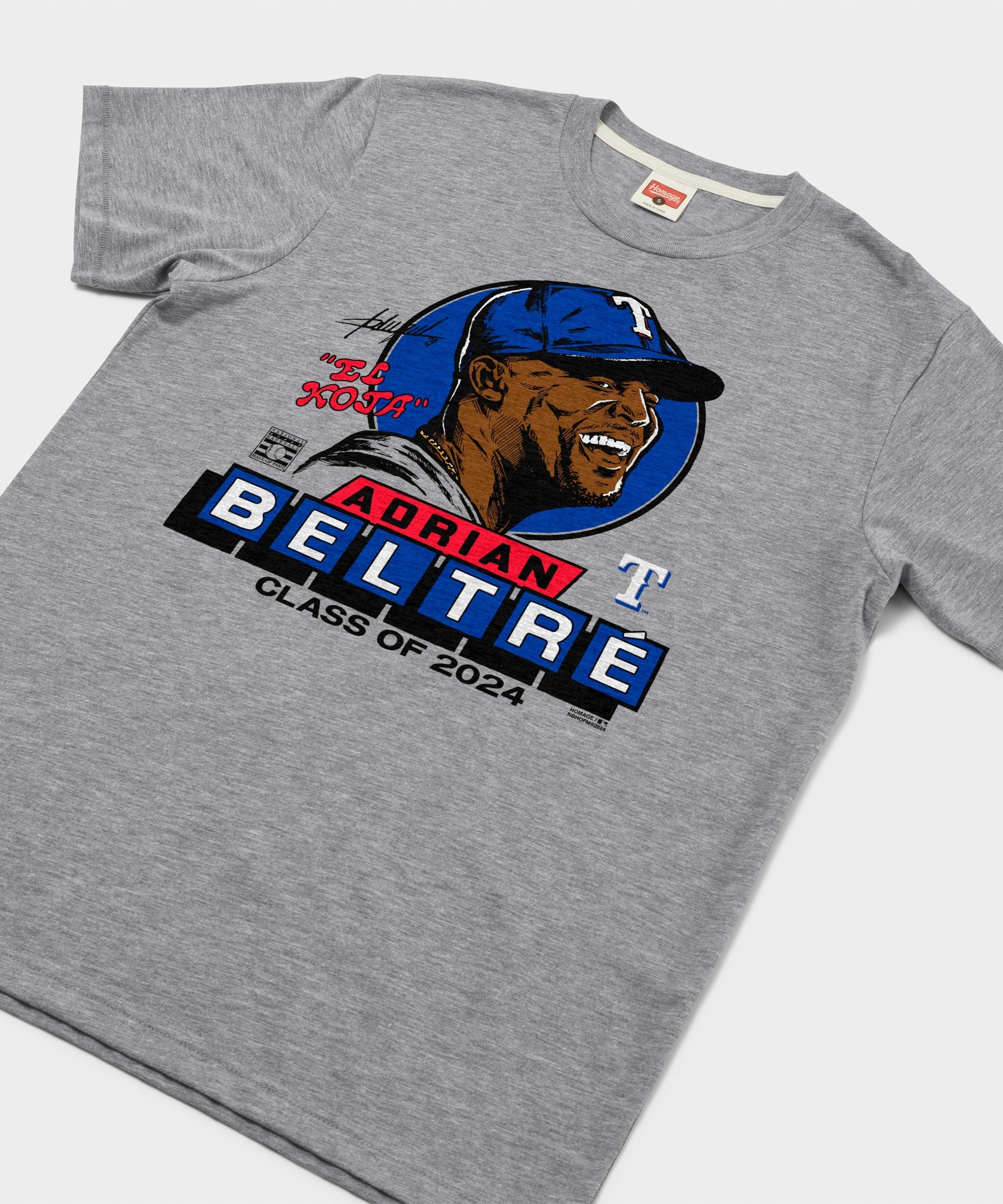 Rangers Adrian Beltre Signature Class Of 2024