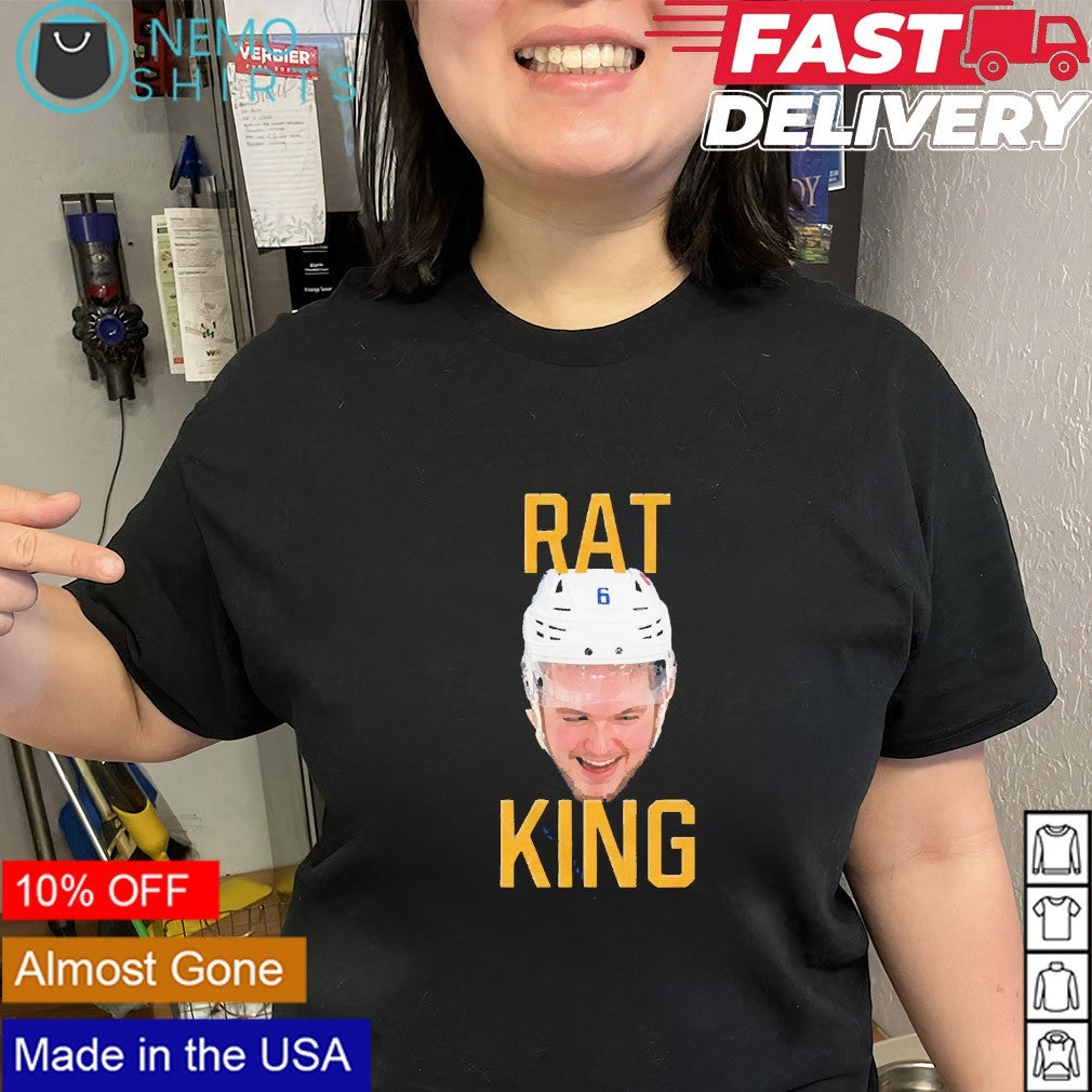 Rat King laughs Zach Benson Buffalo Sabres shirt