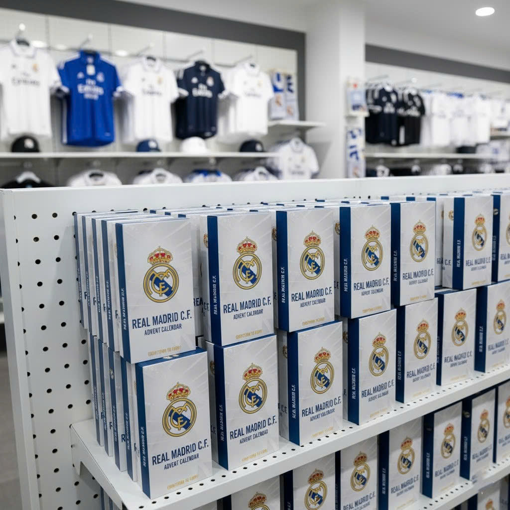 Real Madrid Advent Calendar – Los Blancos 24-Day Holiday Countdown