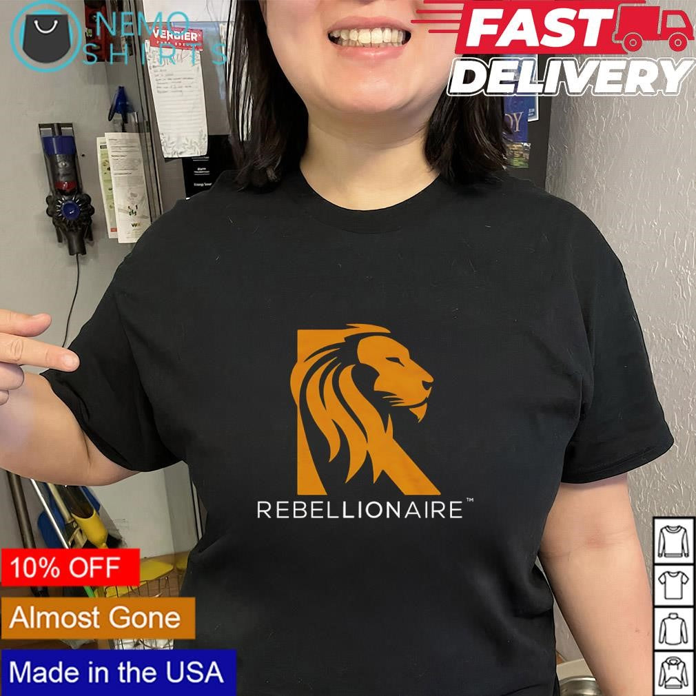 Rebellionaire Bradford Ferguson logo shirt