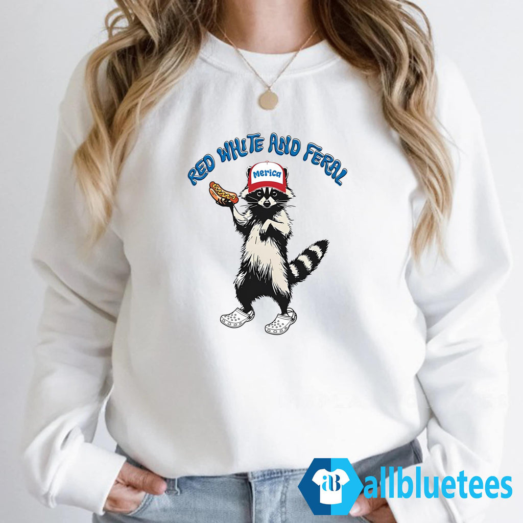 Red White And Feral Shirt