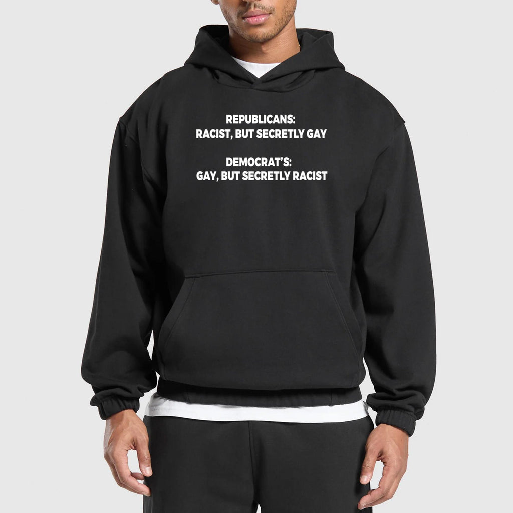 Republicans Racist But Secretly Gay Shirt