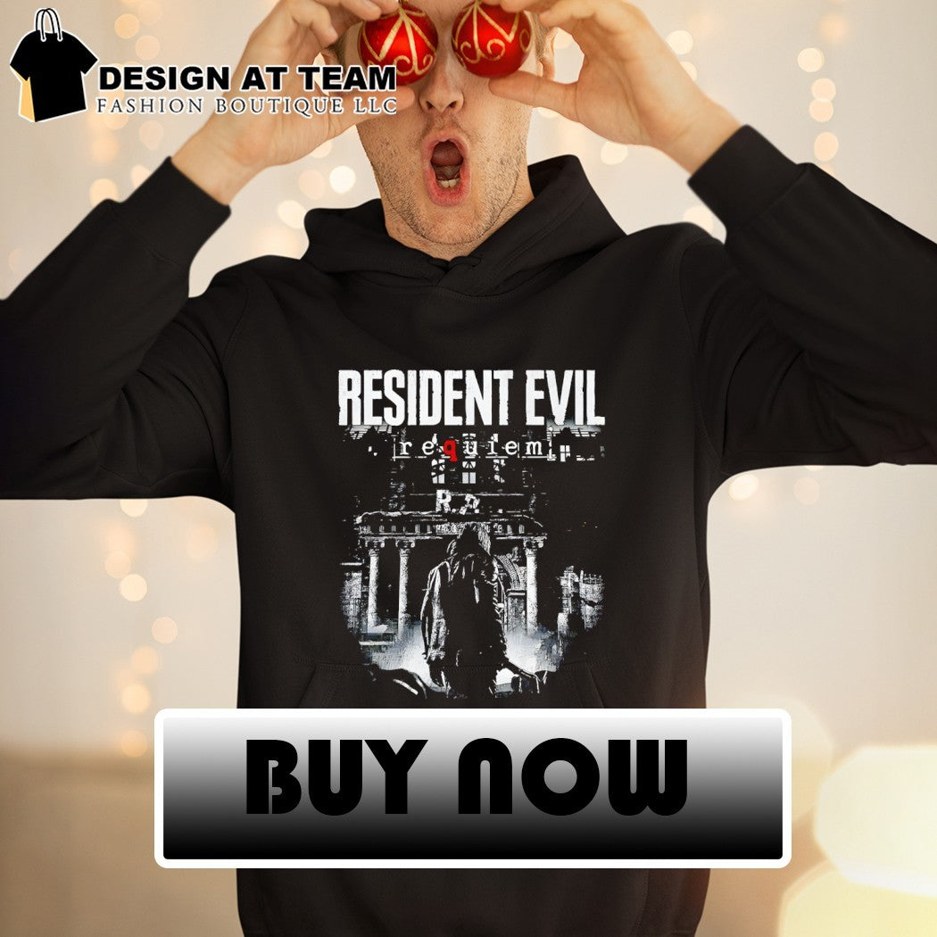 Resident Evil Requiem Distressed Leon Kennedy shirt