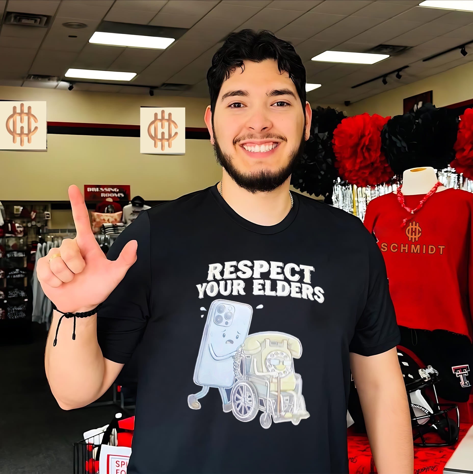 Respect your elders vintage shirt