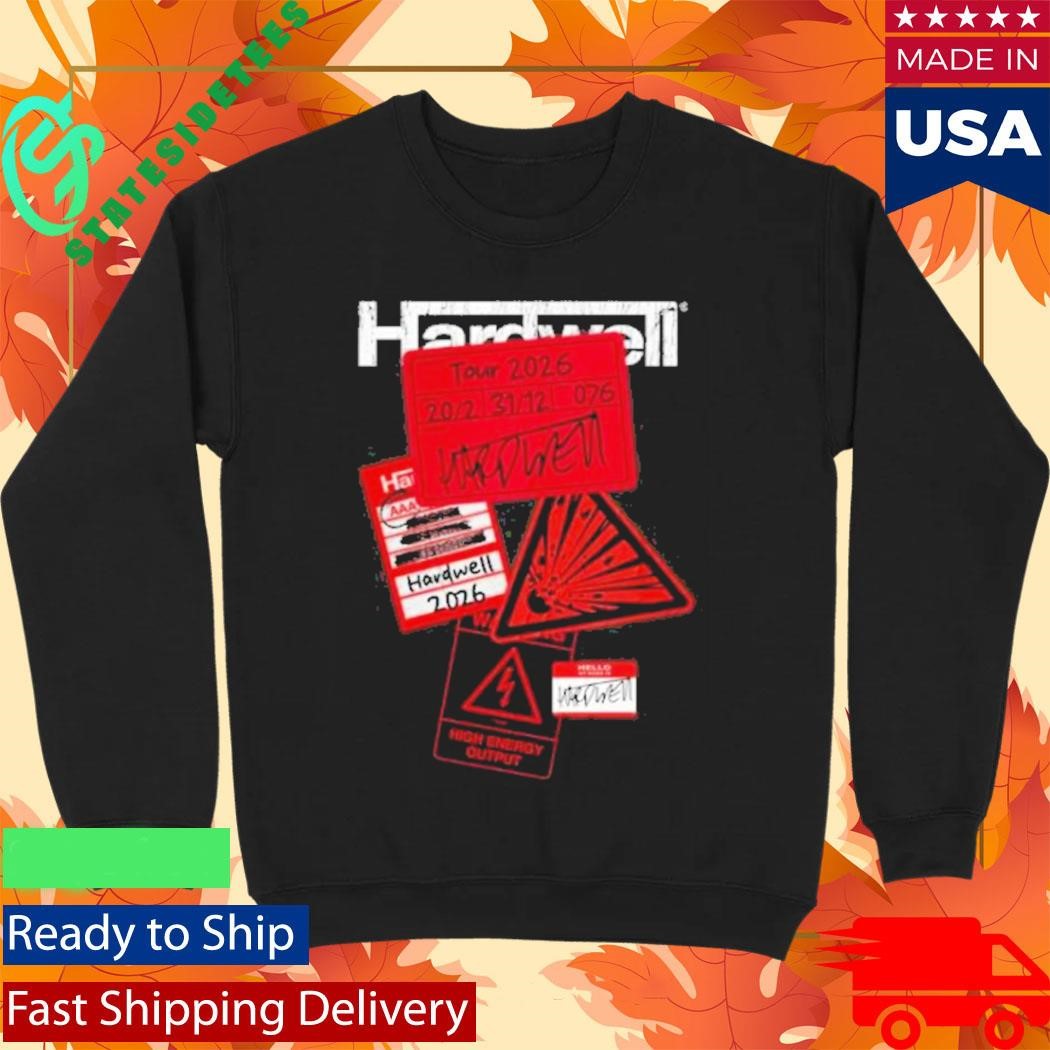Revealed Clothing Hardwell Sticker Shirt