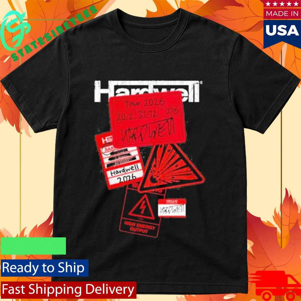 Revealed Clothing Hardwell Sticker Shirt