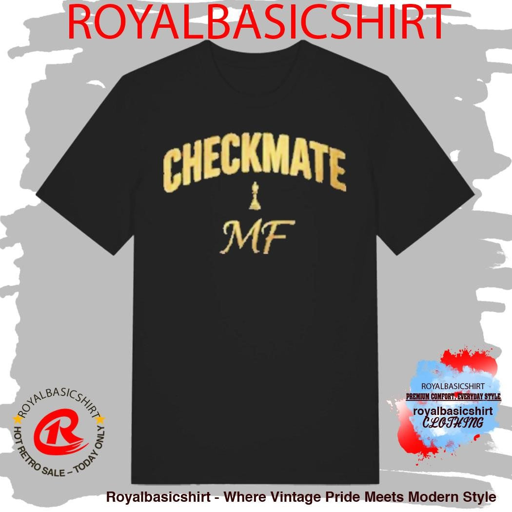 Ricco Ross Checkmate Mf Gold T-Shirt