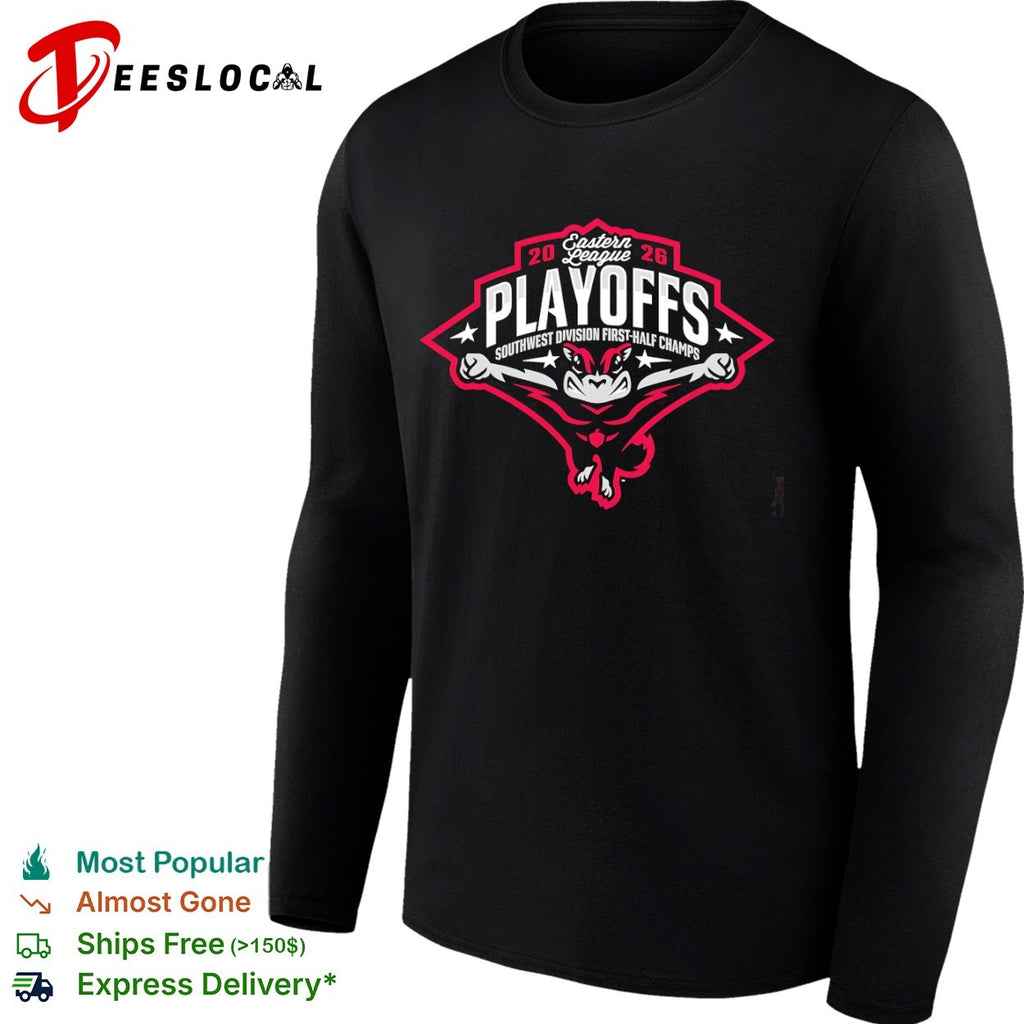 Richmond Flying Squirrels Eastern League 2026 playoffs Southwest Division first half champs mascot shirt