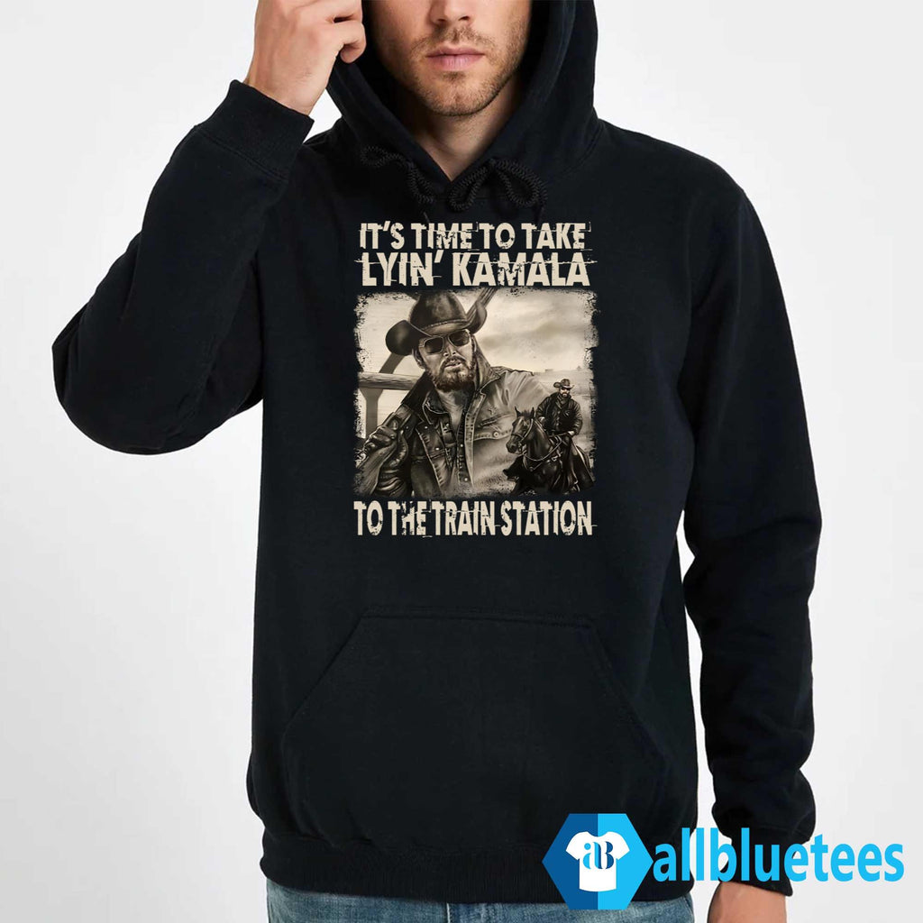 Rip Wheeler It’s Time To Take Lyin’ Kamala To The Train Station Shirt