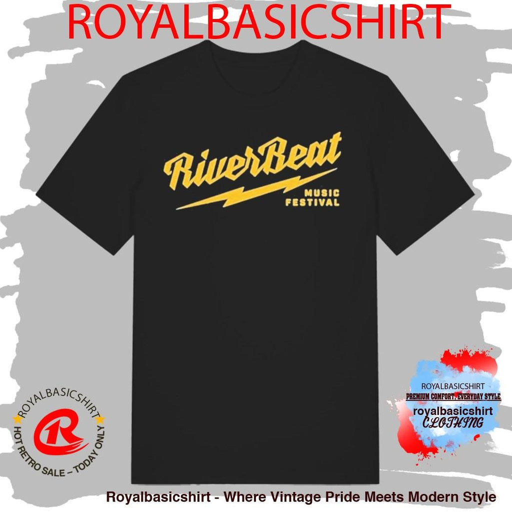 RiverBeat Music Festival Lightning Bolt Shirt