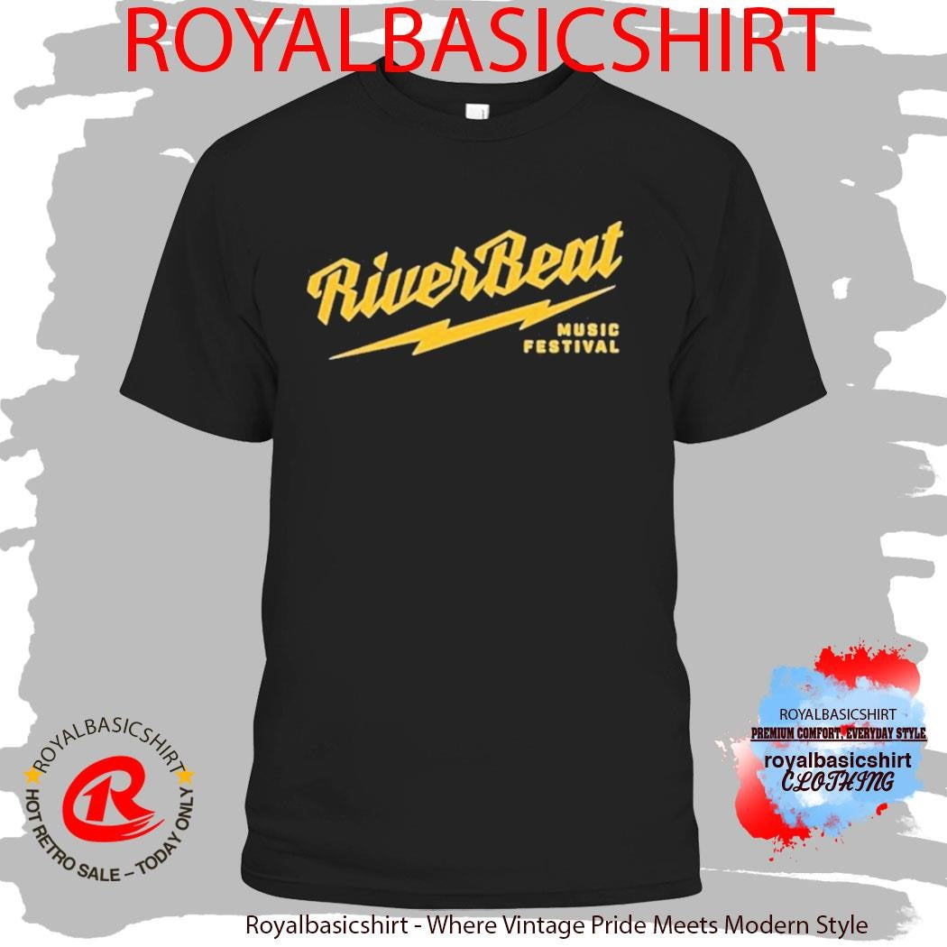 RiverBeat Music Festival Lightning Bolt Shirt