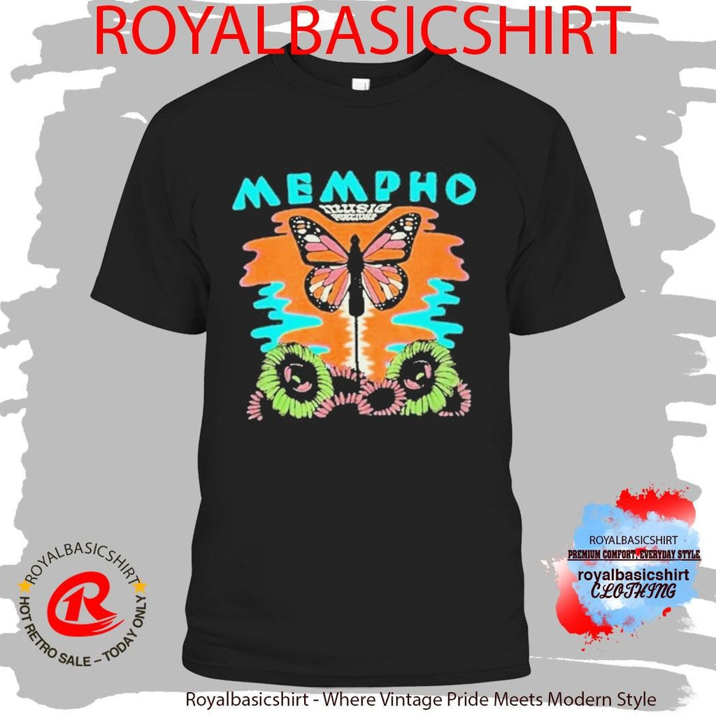RiverBeat Music Festival Mempho Butterfly Shirt