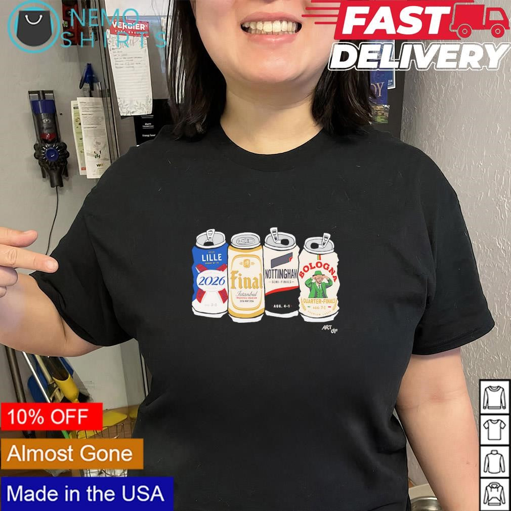 Road to Istanbul 2026 Final Nottingham Bologna shirt