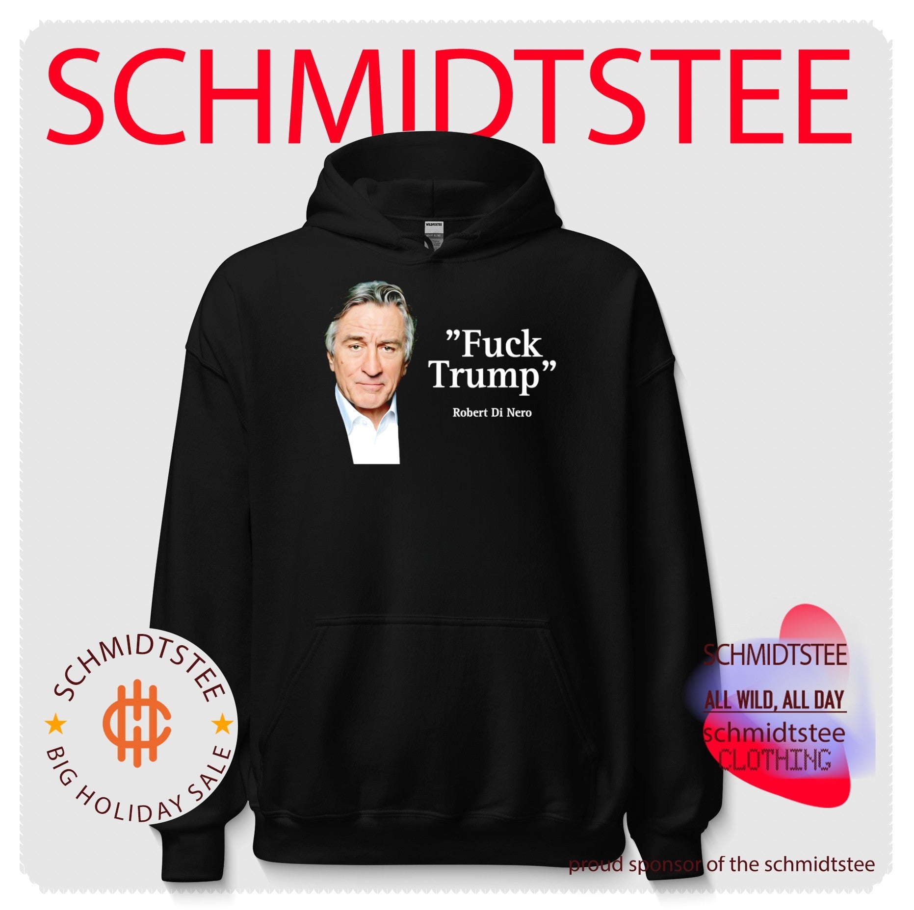 Robert De Niro Fuck Trump Political Quote shirt