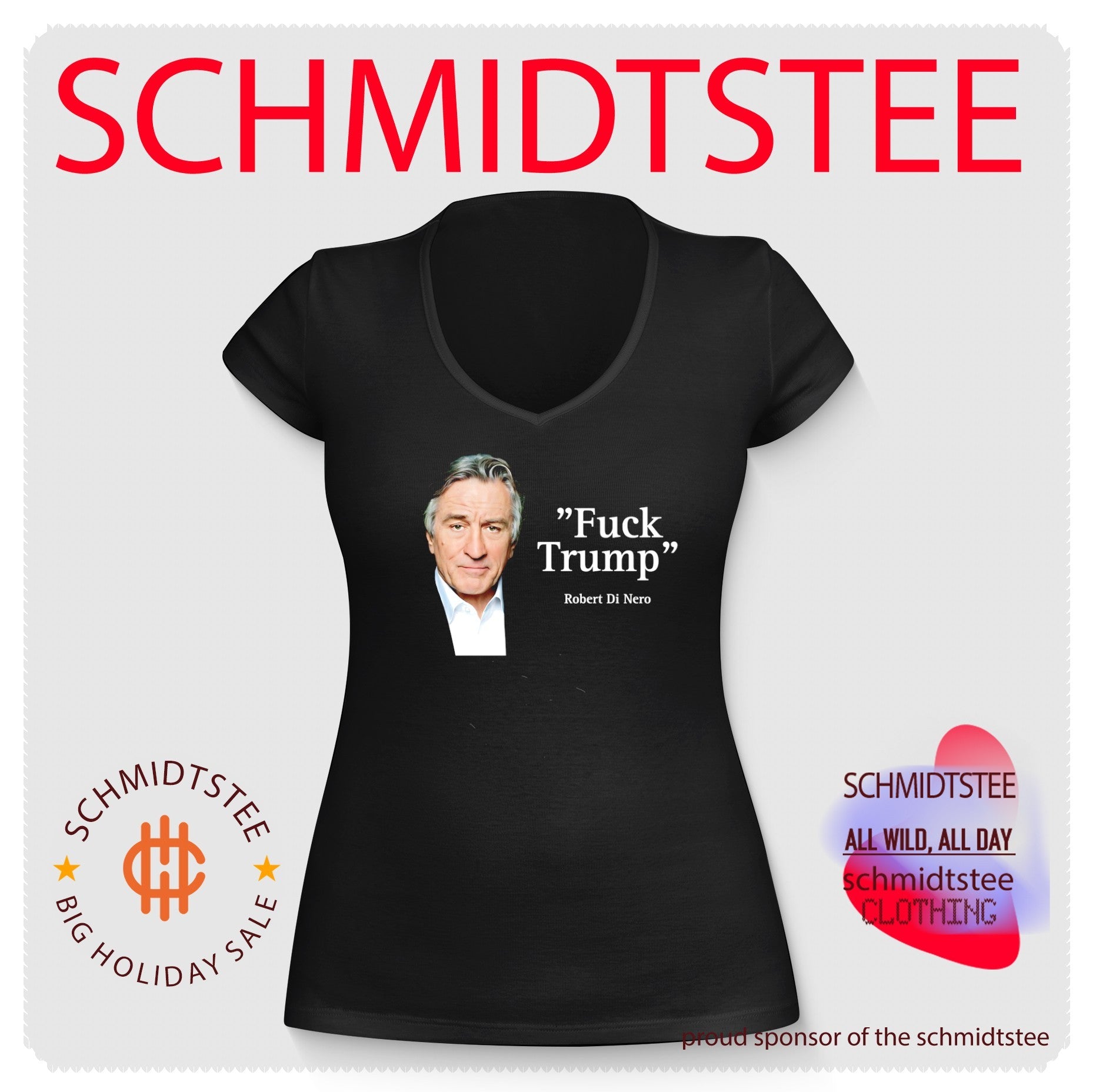 Robert De Niro Fuck Trump Political Quote shirt