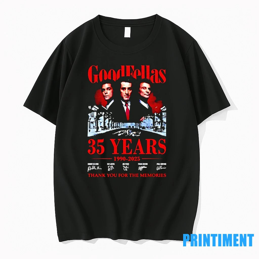 Robert De Niro Ray Liutta Joe Pesci Frank Sivere Paul Sorving Goodfellas 35 Years Signature
