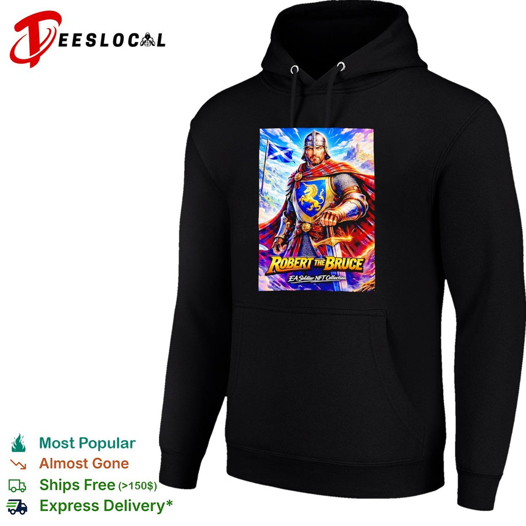 Robert the Bruce EA Soldier NFT Collection Scottish King Knight Fantasy Warrior shirt