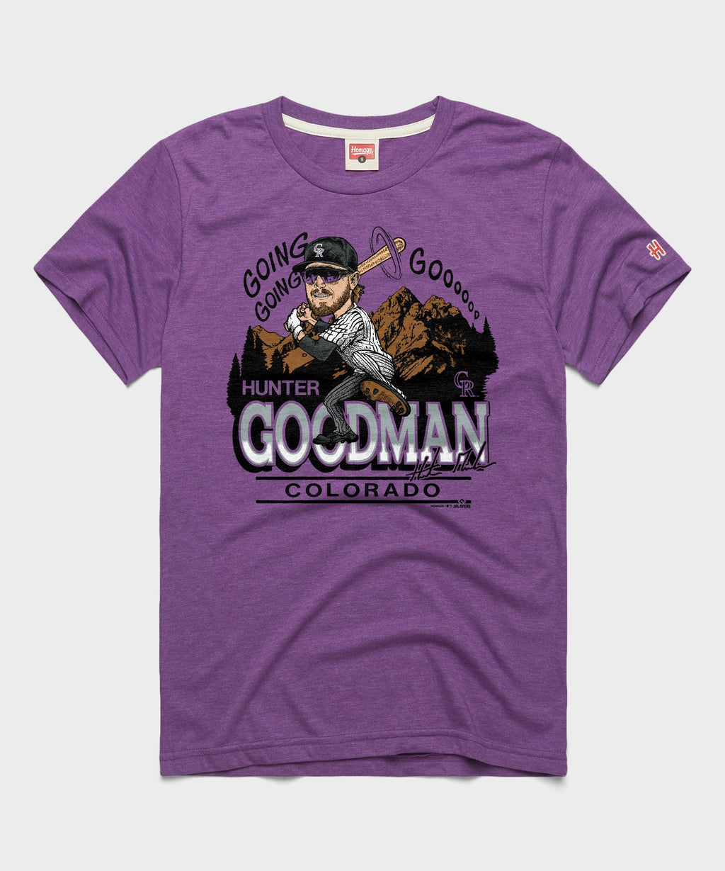 Rockies Hunter Goodman Signature