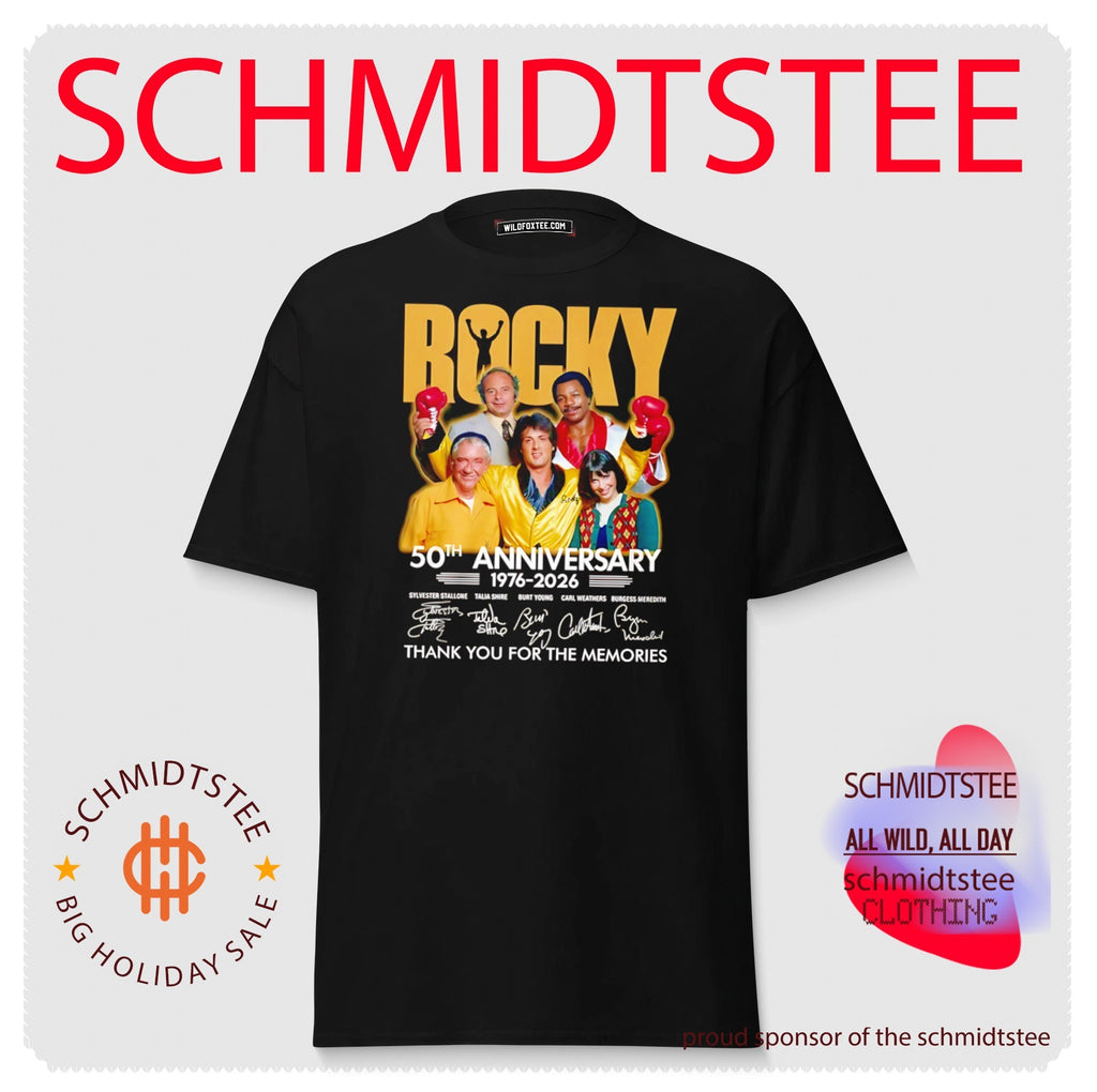 Rocky 50th Anniversary 1976-2026 Thank You For The Memories shirt
