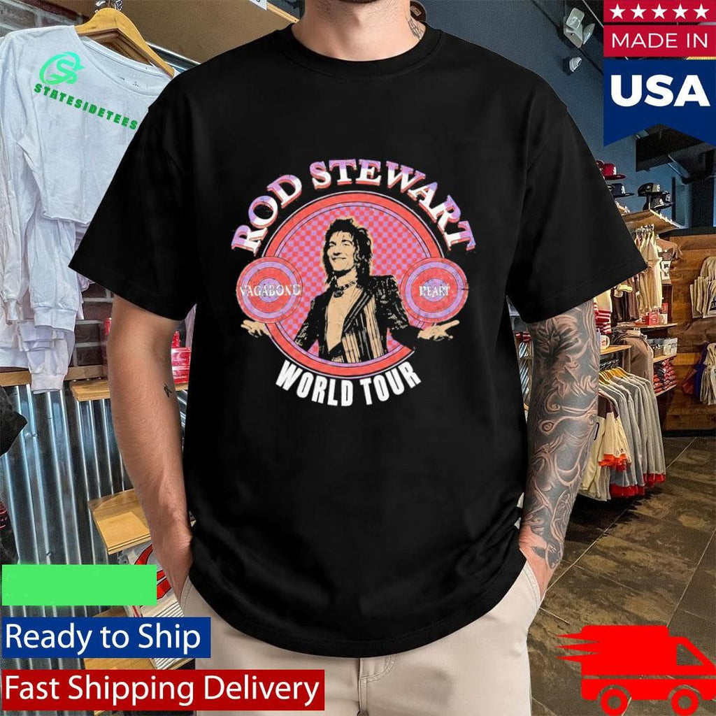 Rod Stewart World Tour Shirt