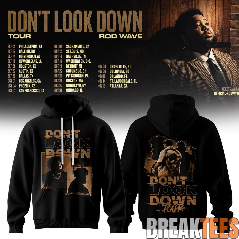 Rod Wave – Don’t Look Down Tour 2026 Hoodie