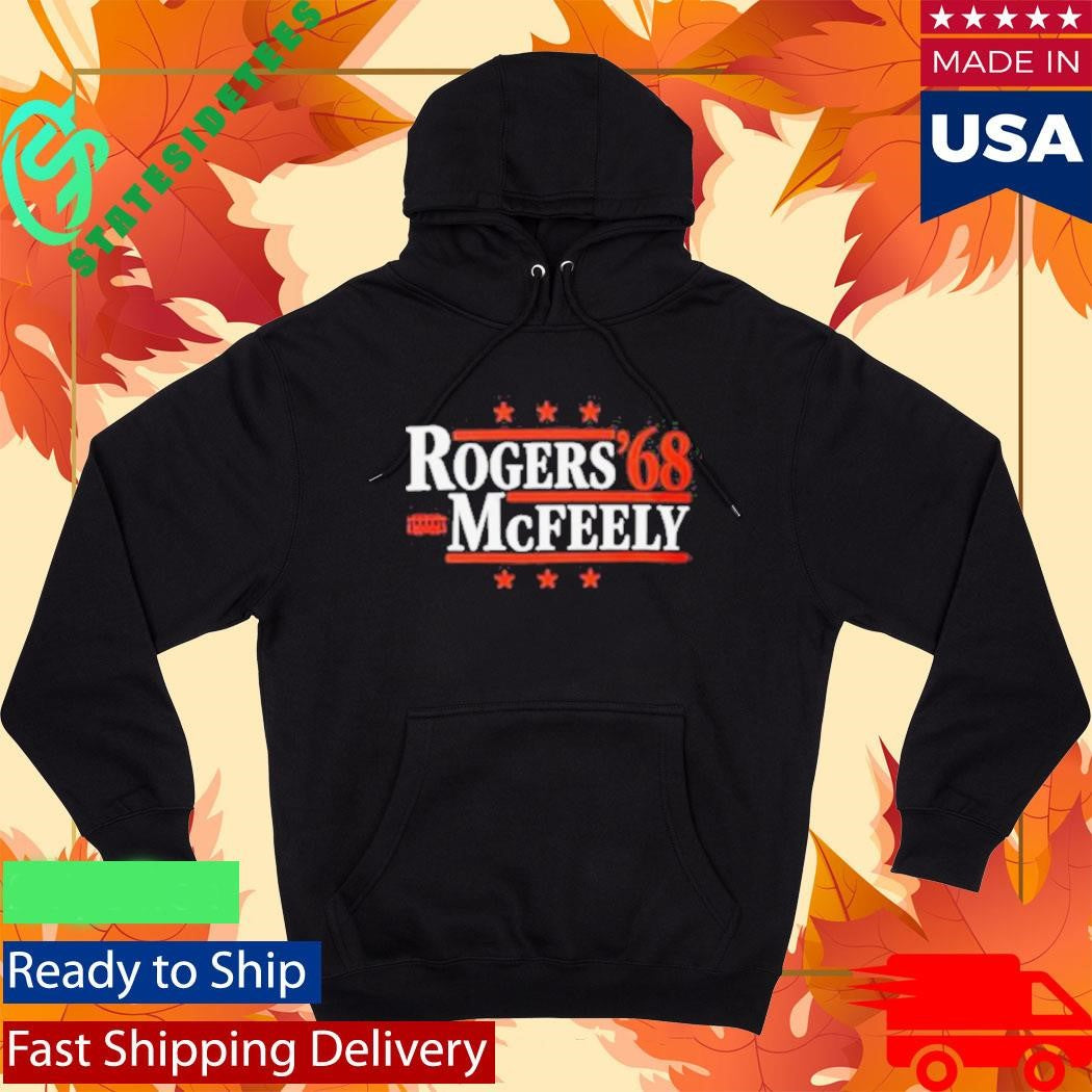 Rogers McFeely 68 Retro Trolley Neighborhood Political Shirt