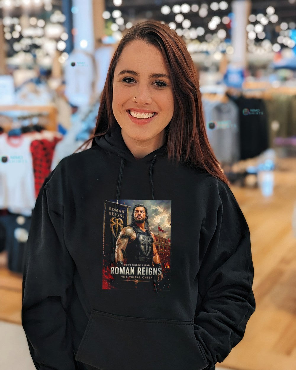 Roman Reigns I don’t follow I lead the tribal chief shirt