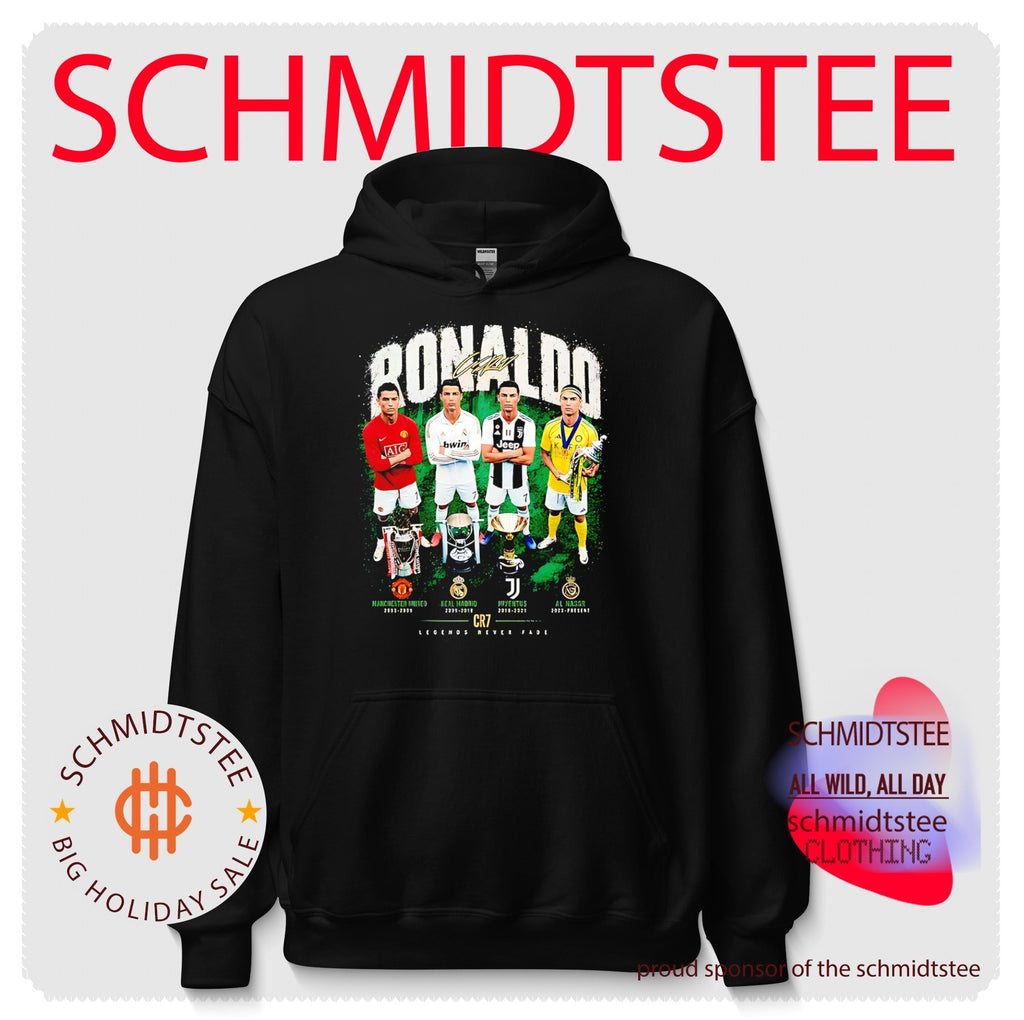 Ronaldo legends never fade graphic shirt