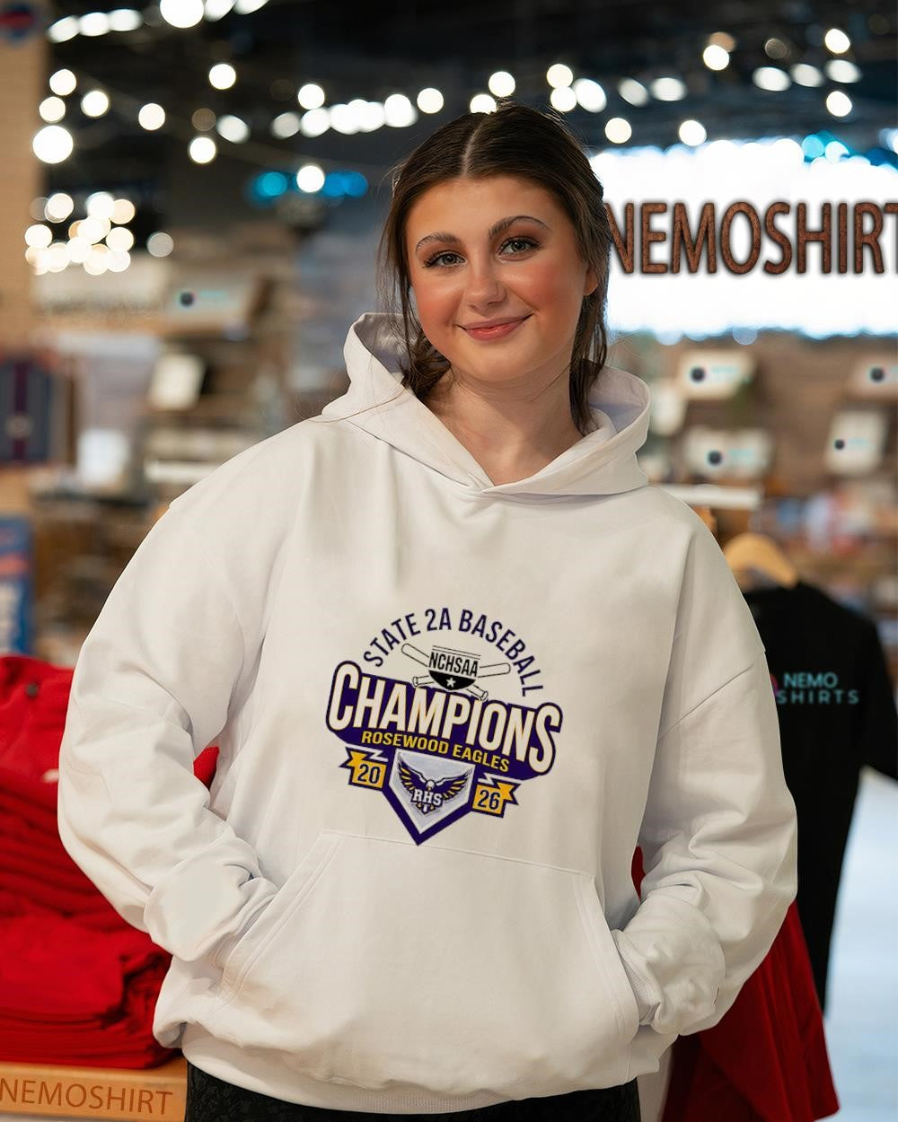 Rosewood Eagles 2026 State 2A Baseball Champions shirt