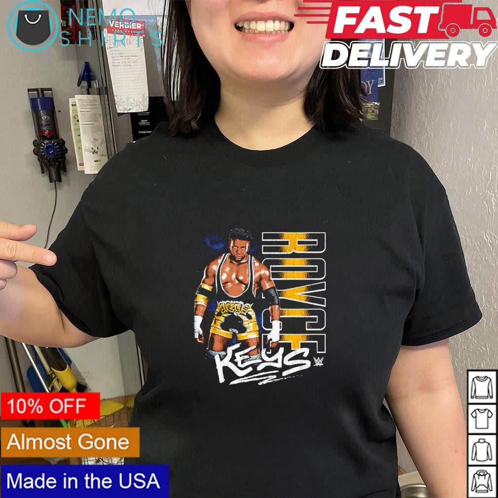 Royce Keys WWE pose graphic shirt