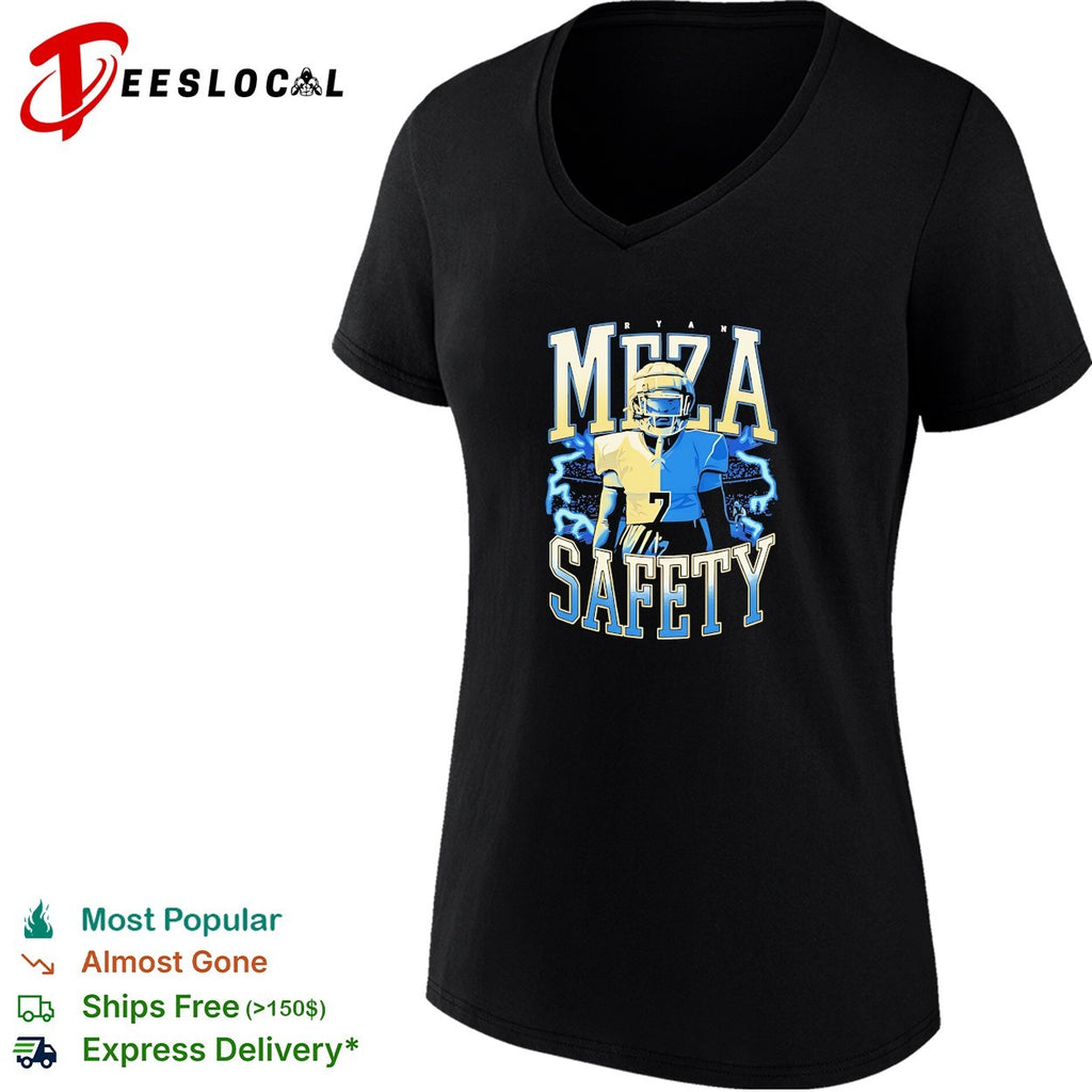 Ryan Meza Safety Football Player athlete vintage shirt