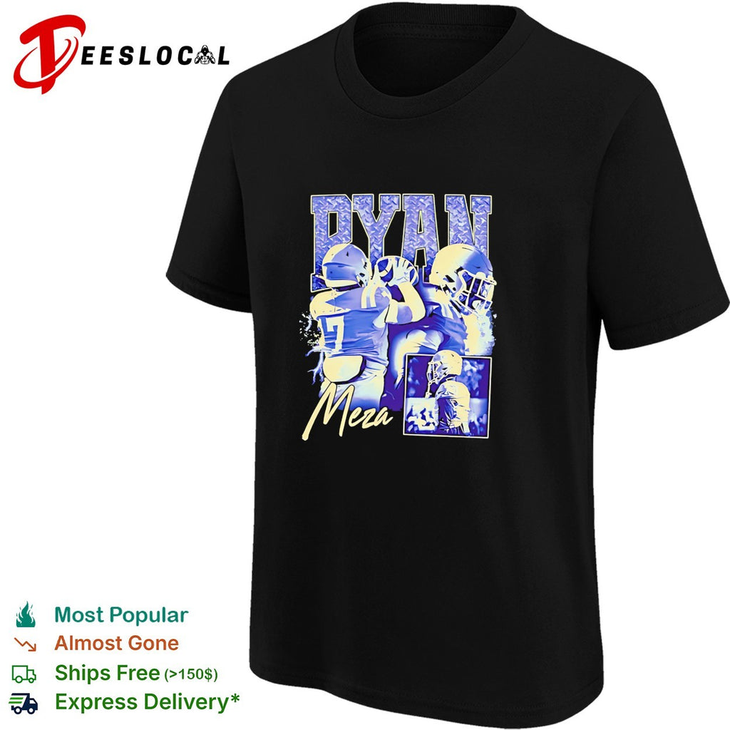 Ryan Meza Safety football player graphic shirt