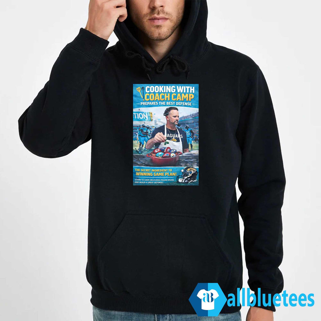 Ryan Nielsen Jaguars Cooking With Coach Camp Shirt
