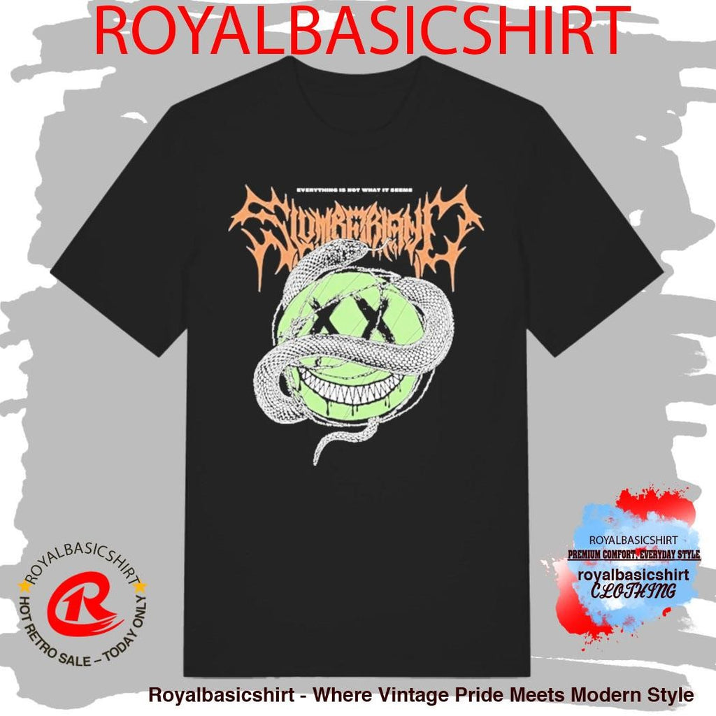 Ryan Oakes Slumberland Everything Is Not What It Seems Smile Snake Shirt