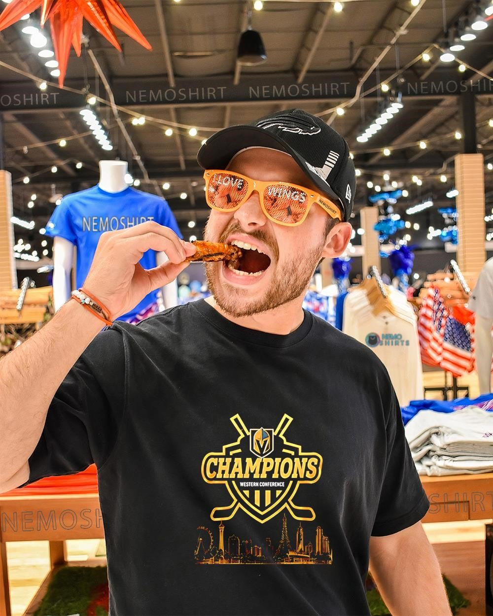 Vegas Golden Knights 2026 Western Conference Champions logo shirt