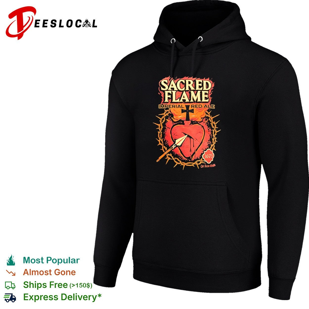 Sacred Flame Imperial Red Ale 1675 shirt