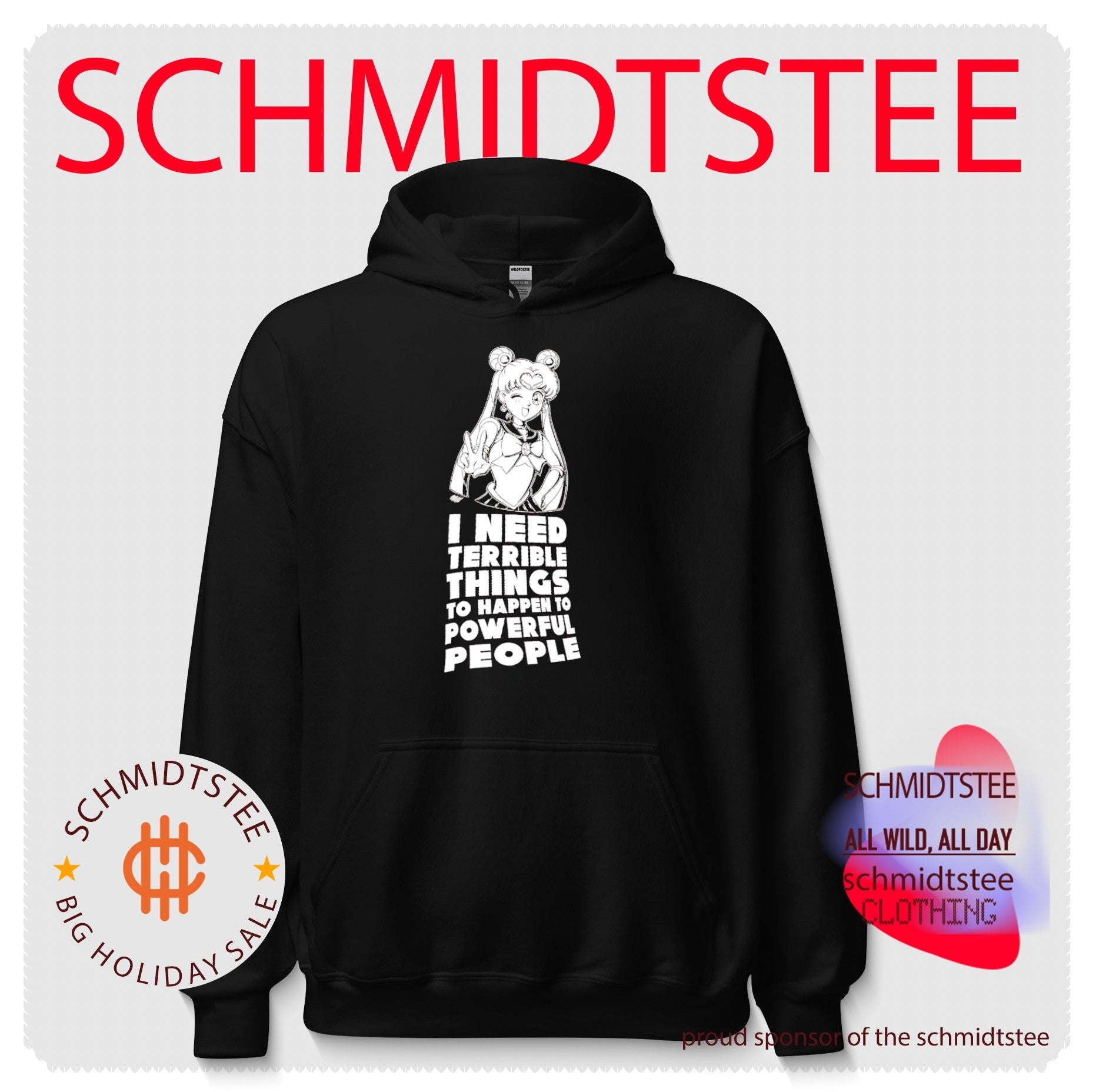 Sailor Moon I Need Terrible Things to Happen to Powerful People shirt