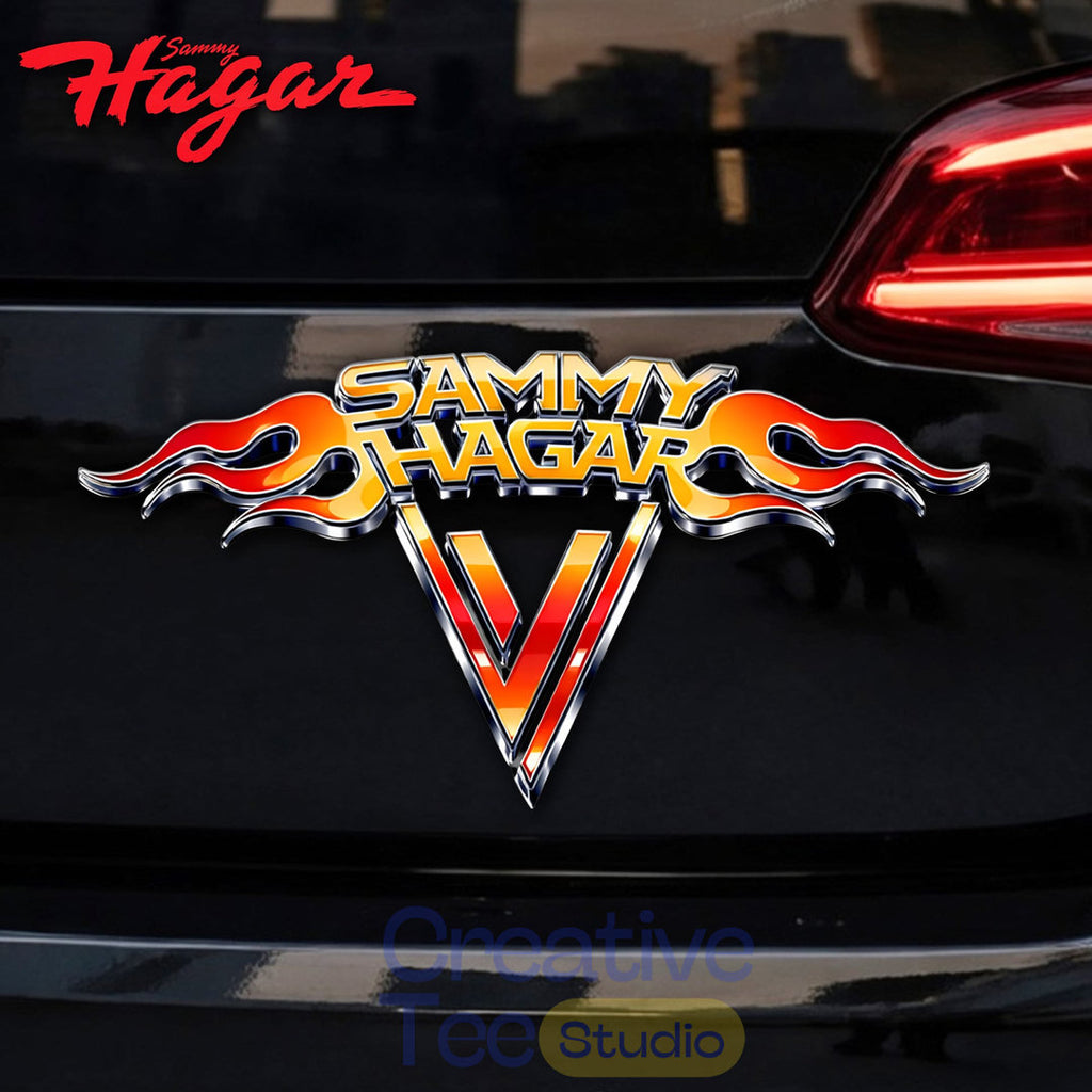 Sammy Hagar Premium Car Name Badge