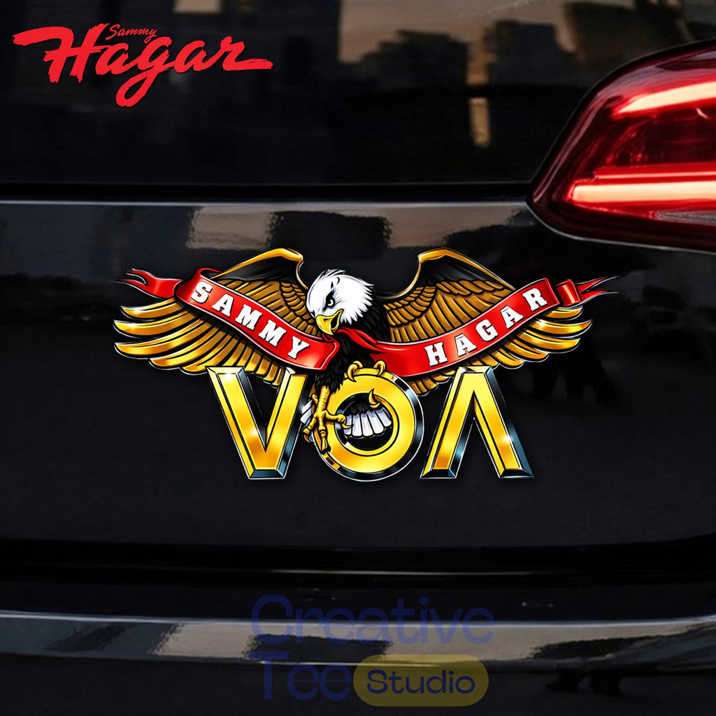 Sammy Hagar Premium Car Name Badge