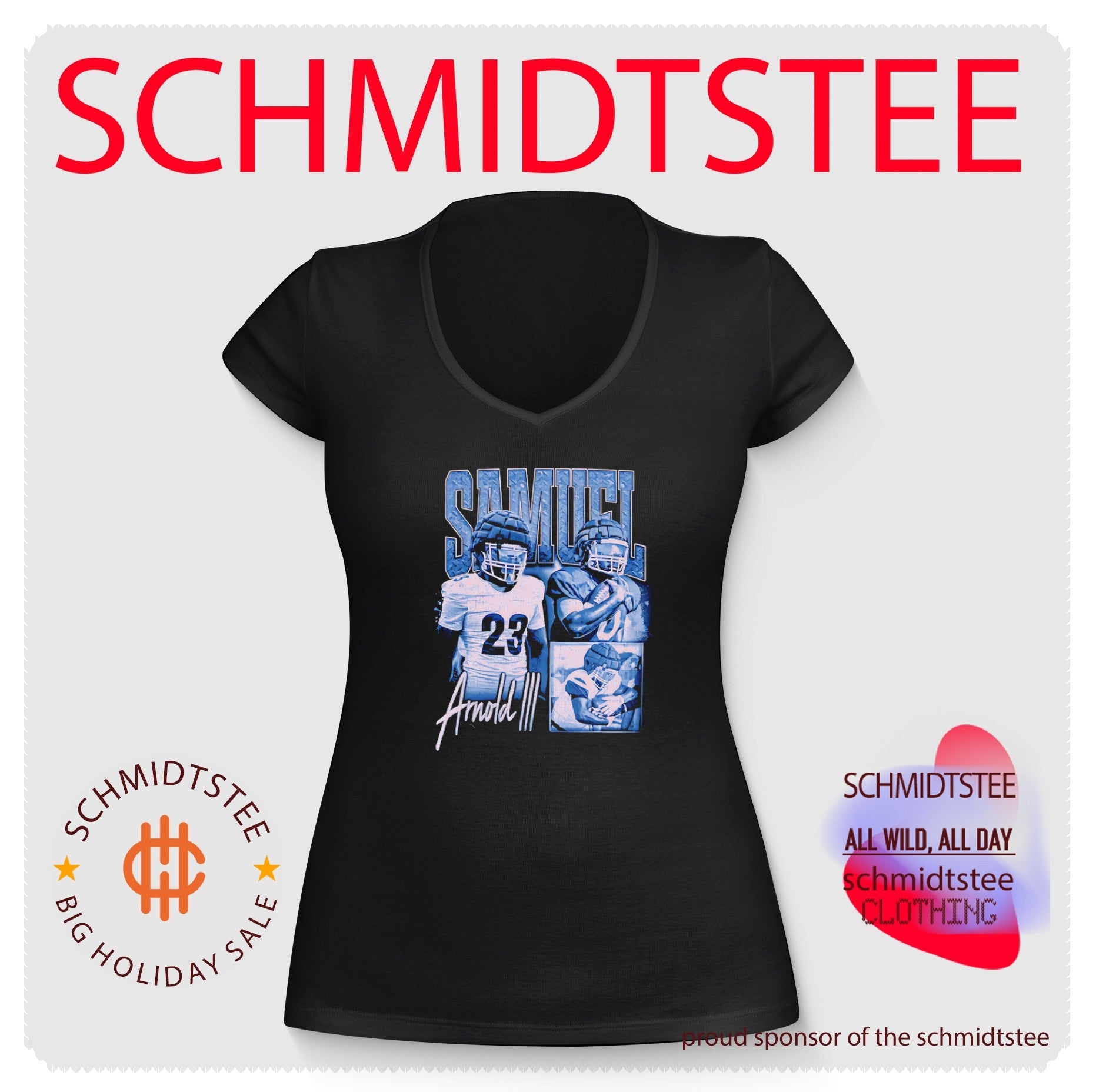Samuel Arnold III Football Player athlete shirt