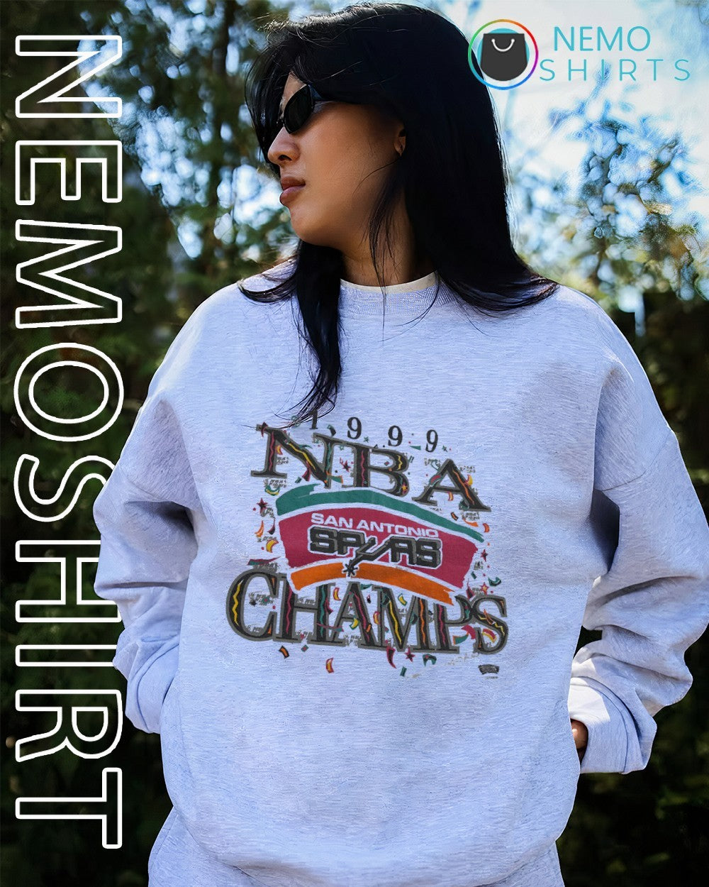 San Antonio Spurs 1999 NBA champs shirt