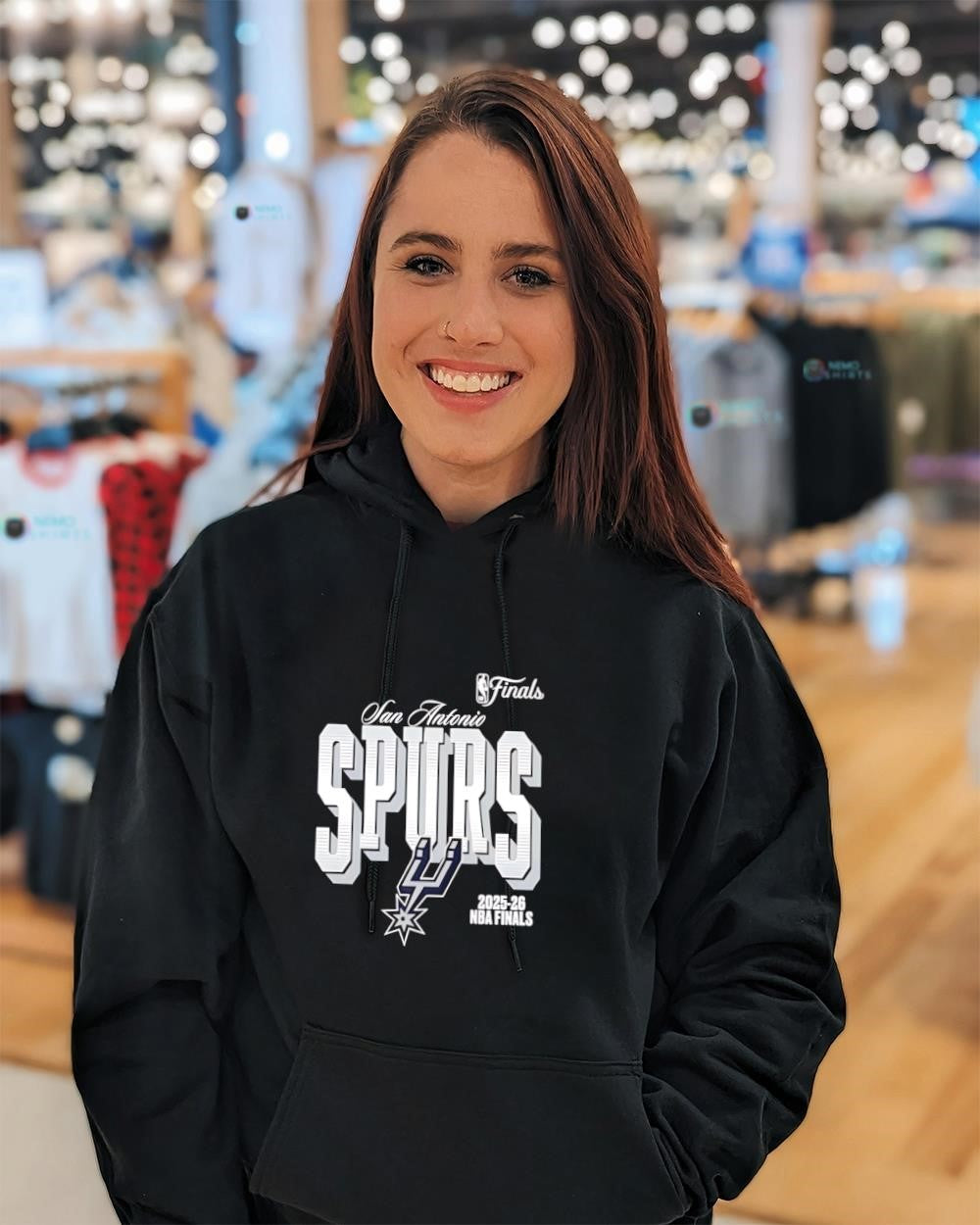 San Antonio Spurs 2025-26 NBA Finals shirt
