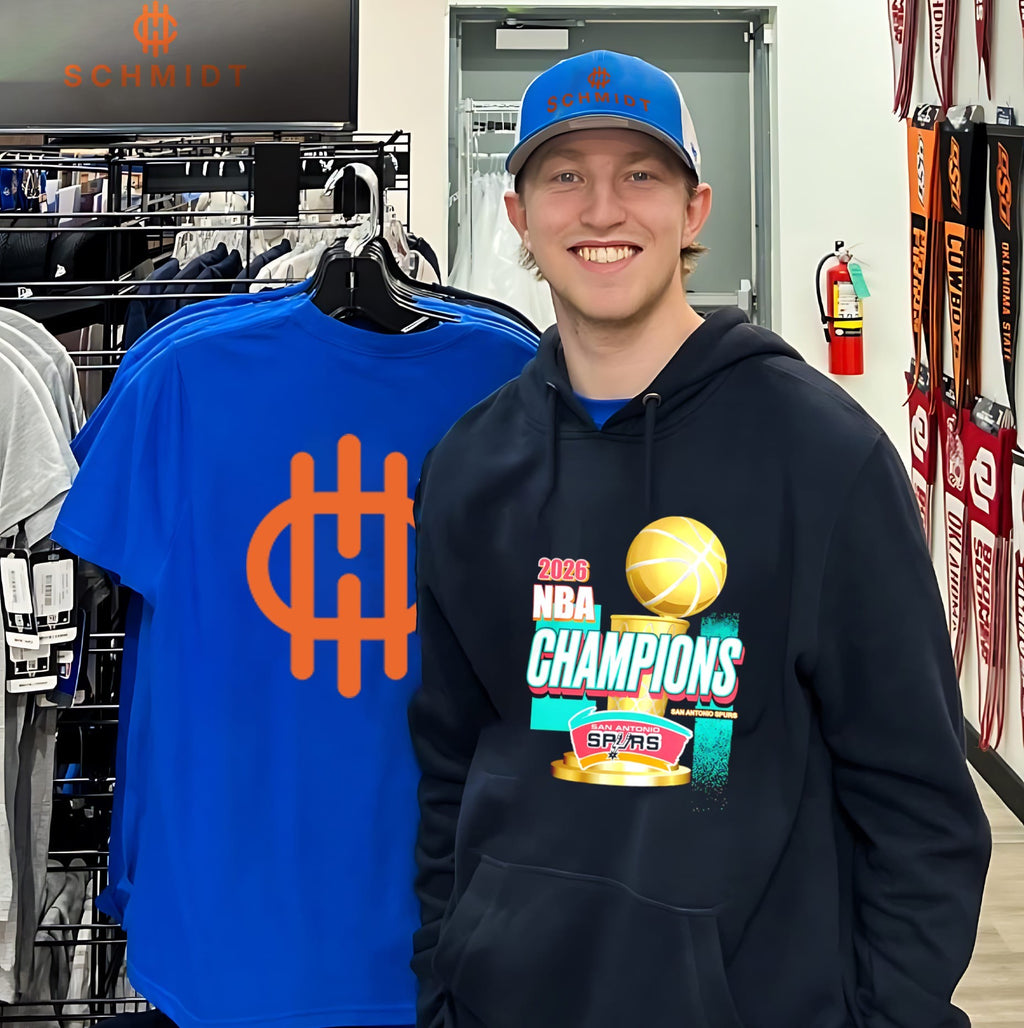 San Antonio Spurs 2026 NBA Champions trophy shirt