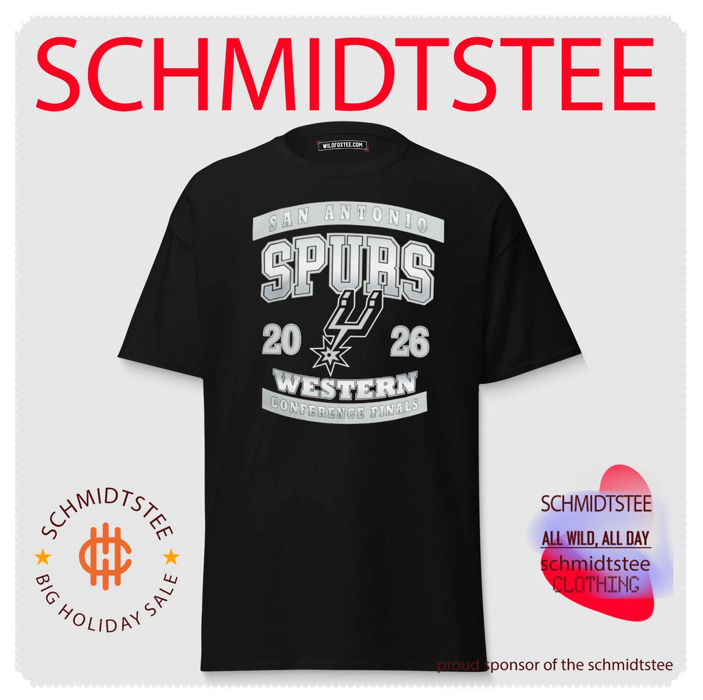 San Antonio Spurs 2026 West Conference Finals shirt