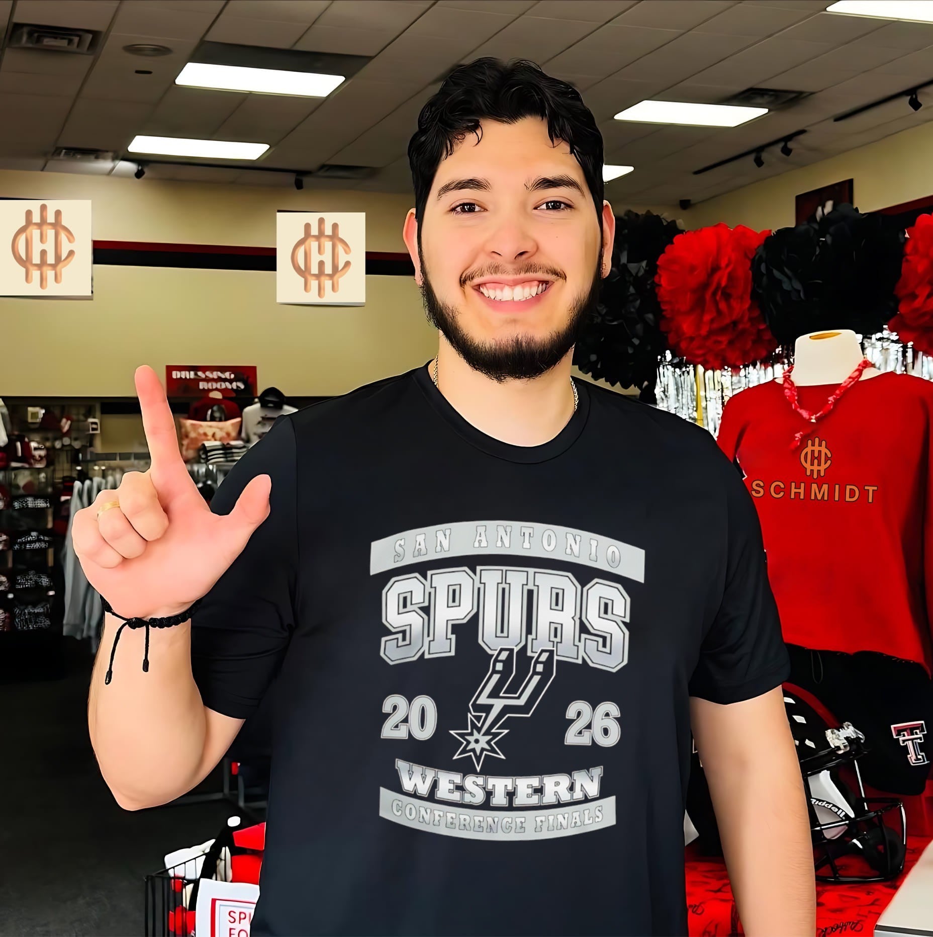 San Antonio Spurs 2026 West Conference Finals shirt