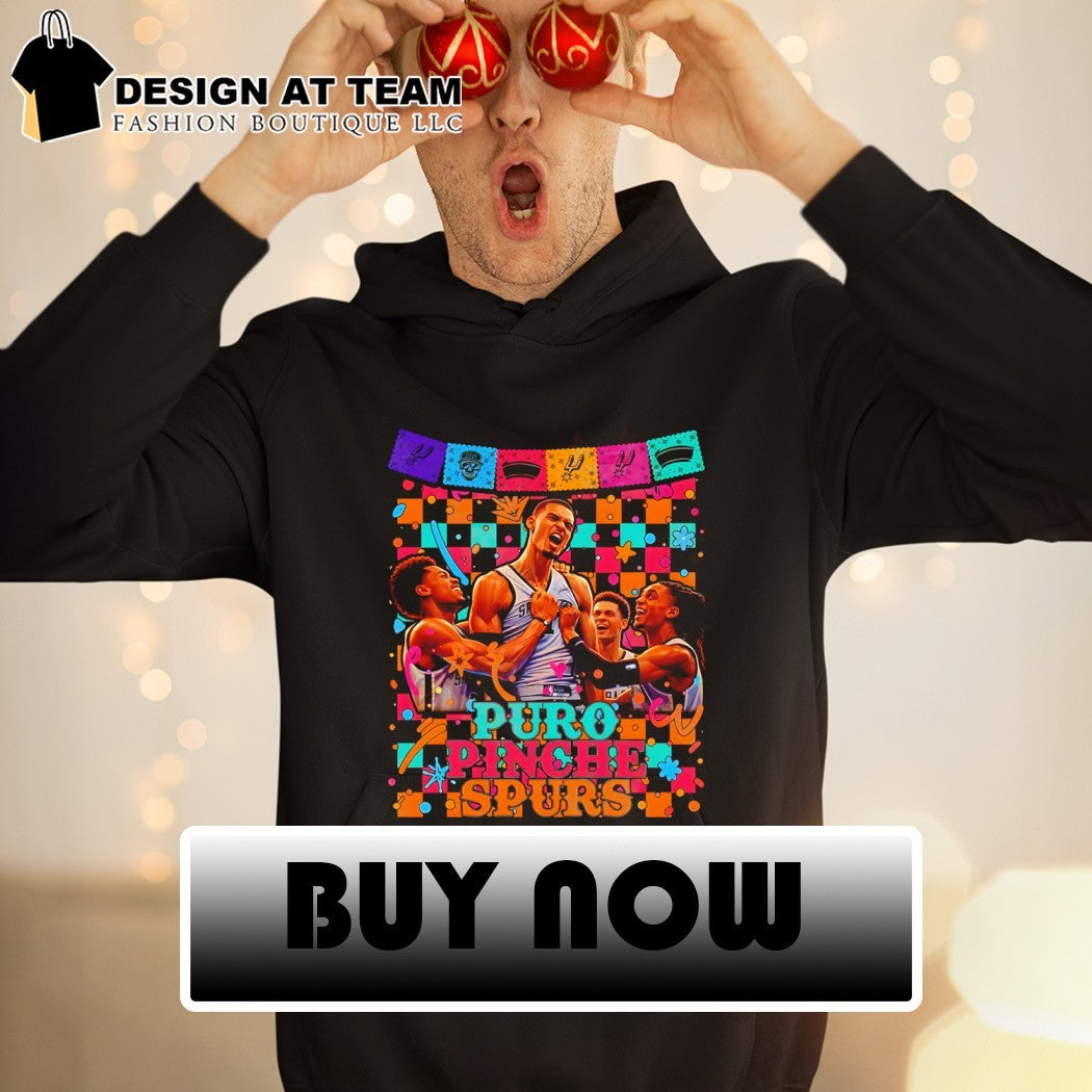 San Antonio Spurs Basketball Puro Pinche Spurs Fiesta NBA shirt
