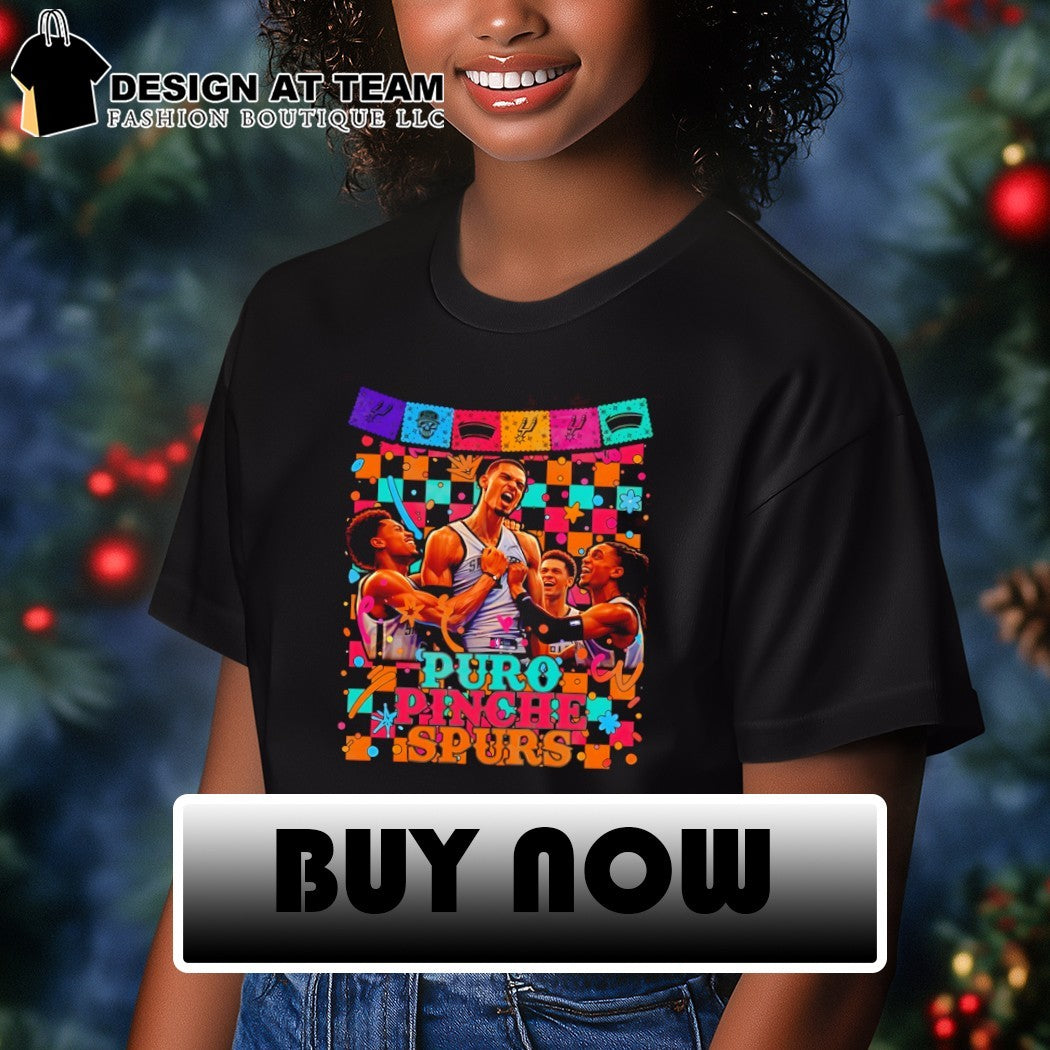 San Antonio Spurs Basketball Puro Pinche Spurs Fiesta NBA shirt