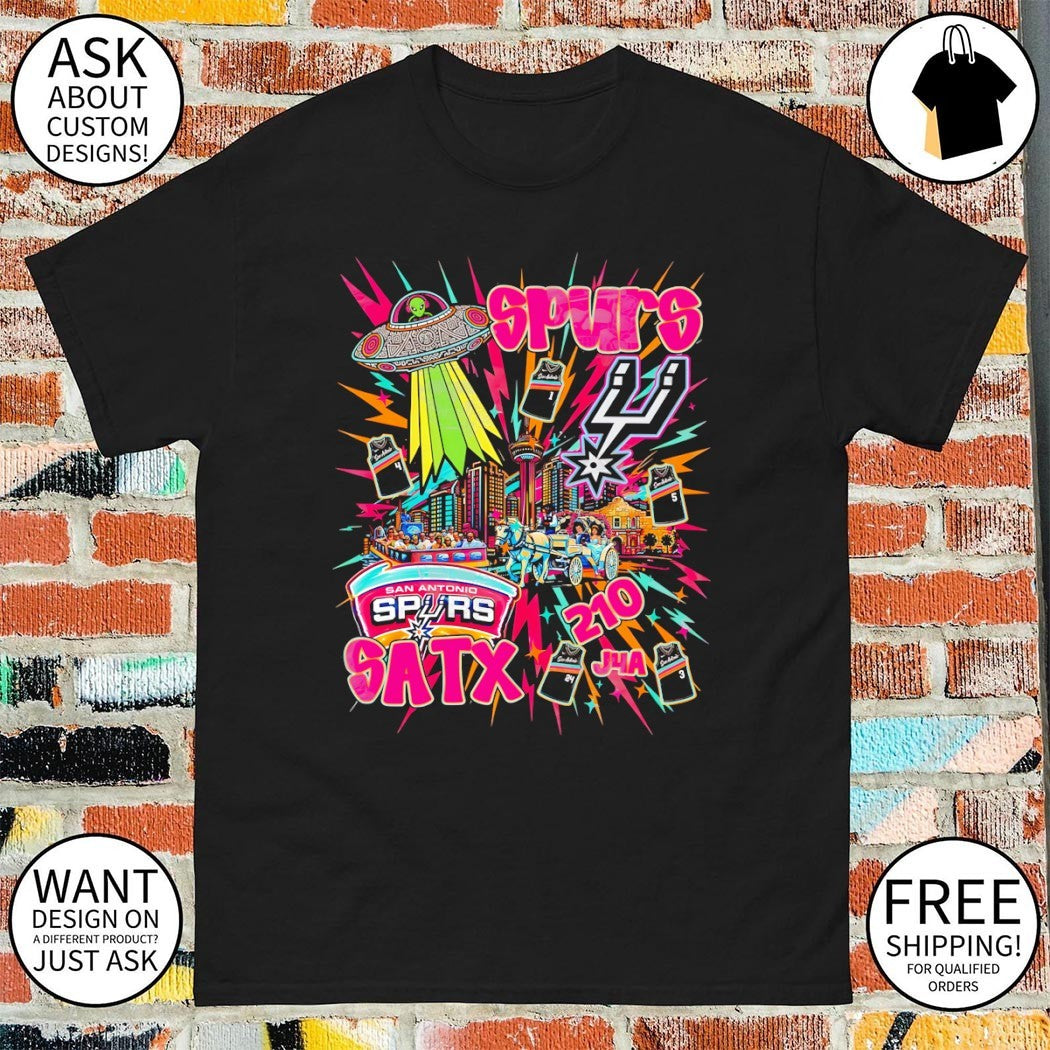 San Antonio Spurs Basketball Spurs Satx 210 J4A shirt
