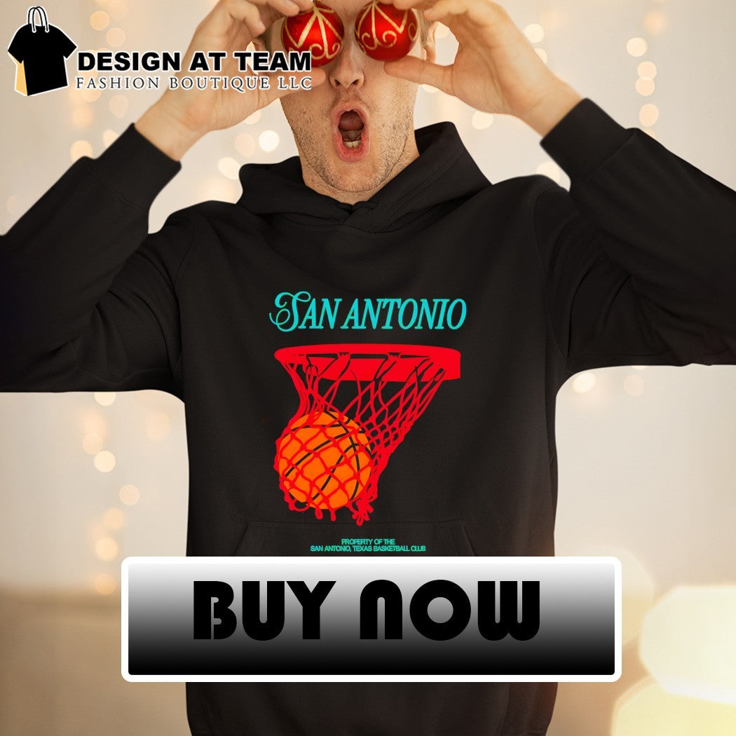 San Antonio Spurs Basketball property of the San Antonio Texas Basketball Club shirt