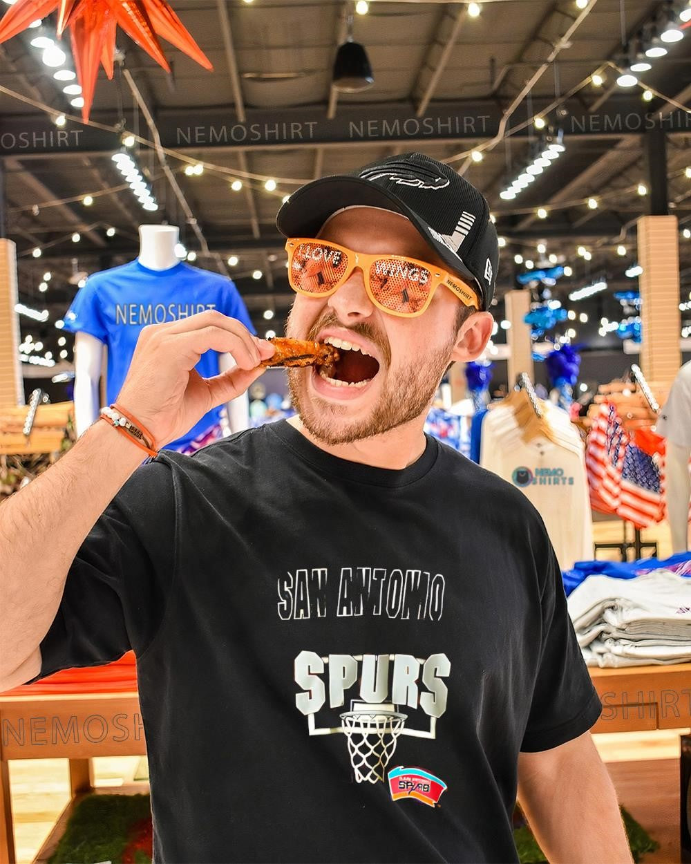 San Antonio Spurs Fiesta logo shirt